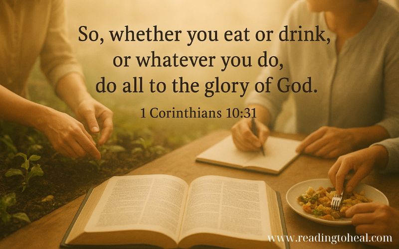 Two people holding hands over a Bible representing teamwork and Ecclesiastes 4:10.