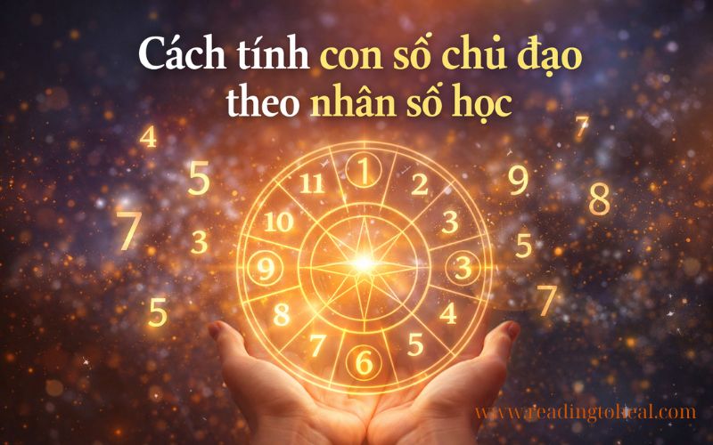 Cách tính con số chủ đạo theo nhân số học từ sách Thay đổi cuộc sống với nhân số học