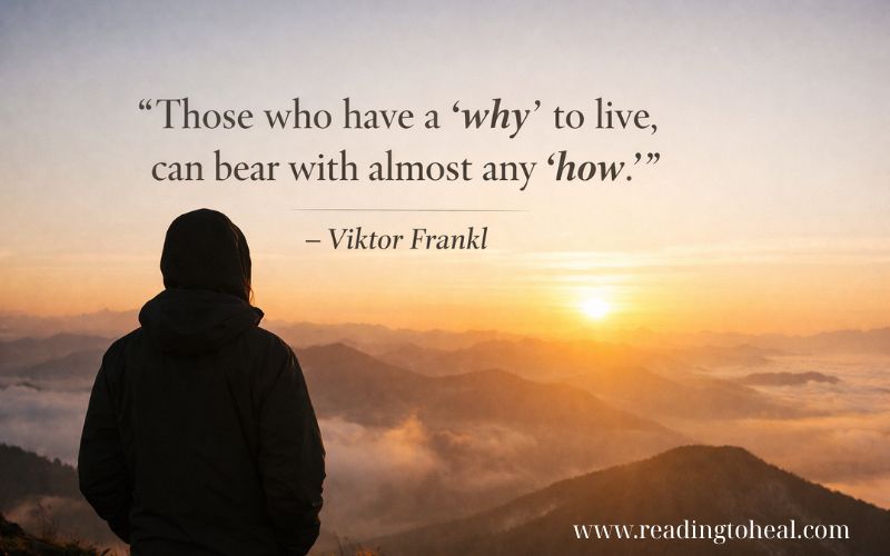 Viktor Frankl quote on suffering and meaning from Man’s Search for Meaning