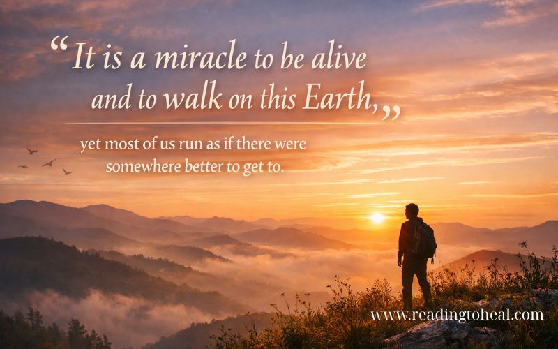 Thich Nhat Hanh quote about the NST Non Stop Thinking radio